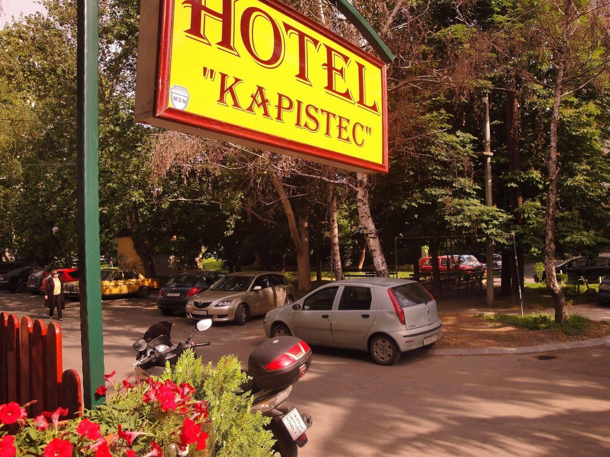 Hotel Kapistec Skopje Eksteriør bilde